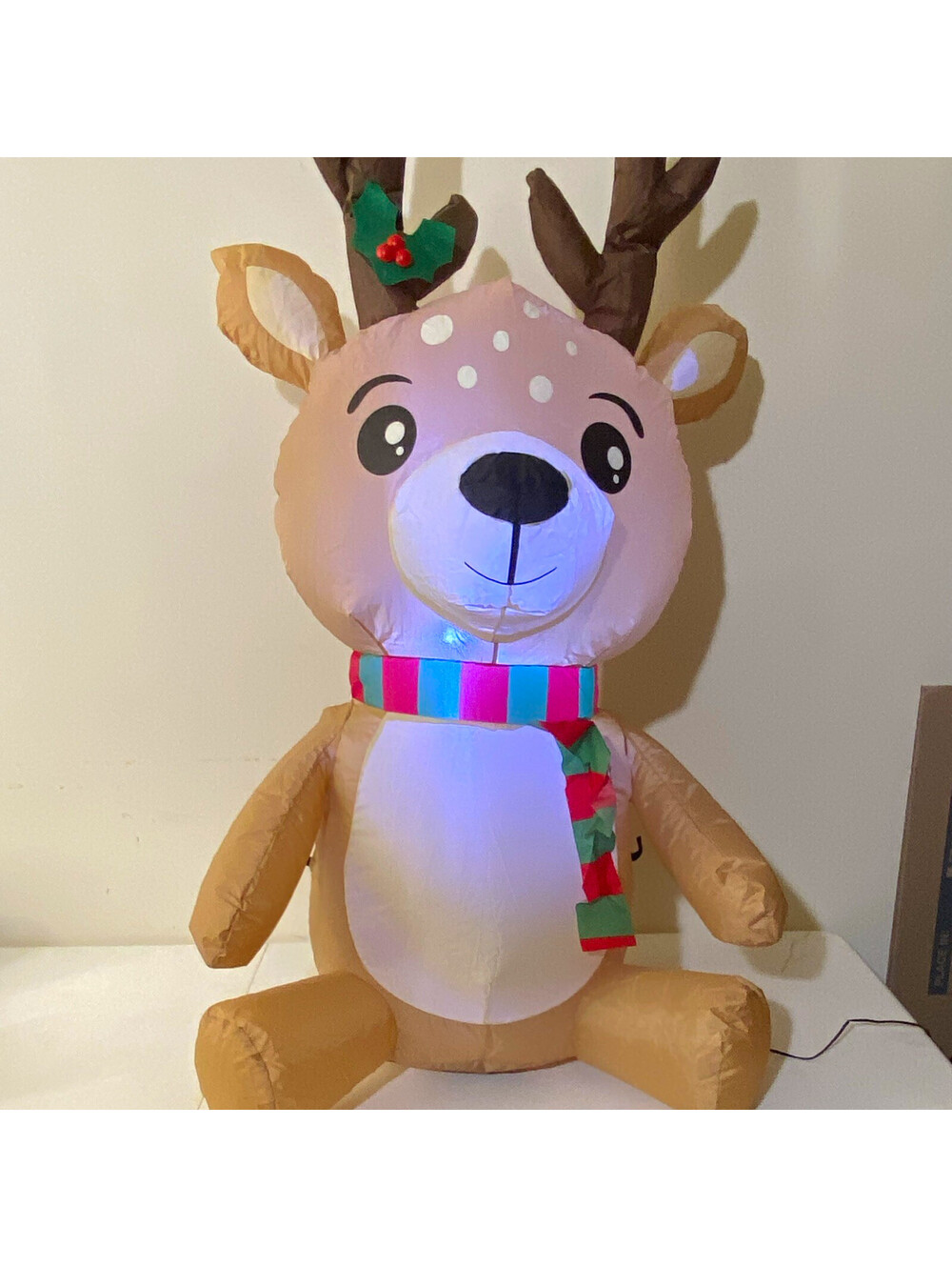 Holiday Time Reindeer 3.5 ft Inflatable Illuminated